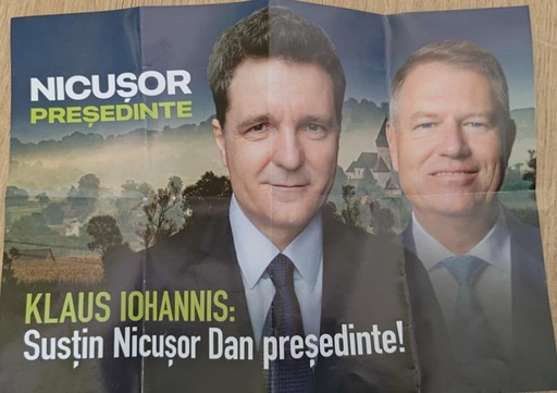 Nicuşor Dan a reclamat la Poliţie distribuirea pliantelor care arată că fostul preşedinte Klaus Iohannis i-ar susţine candidatura