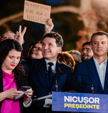 ALEGERI PREZIDENŢIALE 2025 - Nicuşor Dan: Suntem în turul doi, o să fie dificil. Nu va fi o dezbatere între persoane, ci o dezbatere pro-Occident anti-Occident şi e sarcina noastră să convingem oamenii că ăsta este cadrul în care se va duce campania