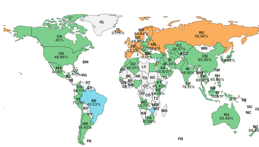 ALEGERI PREZIDENŢIALE 2025 - Românii din ţările celor două Americi, dar şi din Australia şi Asia l-au preferat pe Nicuşor Dan/ În SUA lui Donald Trump, Dan a obţinut aproape 50 de procente, devansându-l pe Simion/ Singurele ţări unde a câştigat Antonescu