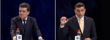Dezbatere electorală - Măsuri pentru întoarcerea românilor din diaspora – Simion: Fondurile UE nu trebuie să meargă către Ucraina, ci către cetăţenii UE/ Dan: Ei vor să ştie că statul român cunoaşte că ei există acolo