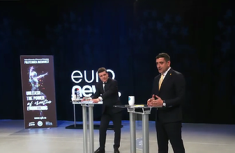 Dezbatere electorală - George Simion, pus în dificultate pe tema caselor de 35.000 de euro şi de un leu pentru diaspora. Candidatul AUR spune că ”anumite lucruri sunt răstălmăcite”. Ironii din partea lui Nicuşor Dan pe tema acestor promisiuni