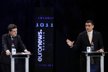 Dezbatere electorală - Relaţia cu SUA şi apartenenţa la NATO şi UE – Simion: Am muncit mult pentru a fi în UE şi NATO, nu scapă de noi aşa uşor/ Dan: România trebuie să rămână membră NATO şi să fie un membru activ în UE