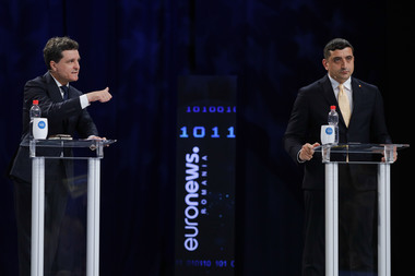 Dezbatere electorală - Dan: Dacă aşa-zisului sistem i-ar fi fost frică de dvs. de ce v-ar fi dat Marcel Ciolacu voturi?/ Simion: Ai dvs. colegi au dat-o afară pe Lasconi că se temea sistemul că nu mai ajung prietenii lui Coldea în turul doi