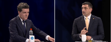 Dezbatere electorală - Simion: Vizez un guvern de uniune naţională/ Dan: Îmi doresc un guvern din care să facă parte cele patru partide pro-occidentale, plus minorităţile