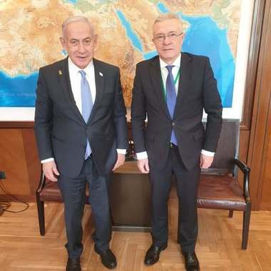 Consilierul Prezidenţial Cristian Diaconescu, întrevedere oficială cu Prim-ministrul Statului Israel, Benjamin Netanyahu: Relaţia dintre România şi Israel rămâne una solidă