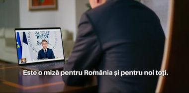 Preşedintele Franţei, Emmanuel Macron, convorbire video cu Nicuşor Dan: Sunt conştient de ce este în joc, în acest moment, o miză pentru România şi pentru noi toţi / Ceea ce este important pentru noi este ca România să îşi continue parcursul european