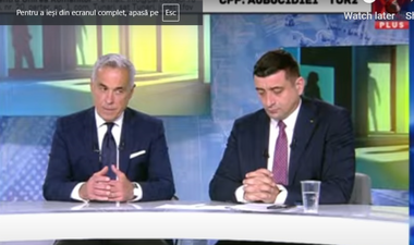 Simion, întrebat dacă îl va numi premier pe Georgescu: Nu este nimic care m-ar face să cedez să nu fac ce este drept / Răspunsul clar este da / Georgescu: Poziţia de prim-ministru mi-o asum public