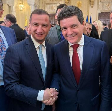 Alfred Simonis: În calitate de preşedinte al Consiliului Judeţean Timiş si al Uniunii Consiliilor Judeţene din România, privesc cu încredere mandatul noului preşedinte Nicuşor Dan 
