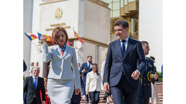 Nicuşor Dan, la evenimentul ”Viitorul european comun al României si Republicii Moldova”: Mă bucur să fiu în prima vizită oficială la Chişinău, este un gest simbolic care spune că România va continua să fie alături de Republica Moldova

