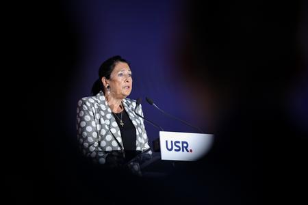 Congres USR - Preşedinta Georgiei: Democraţia nu este niciodată garantată. Ea se câştigă şi se câştigă în fiecare zi. În fiecare zi poate fi ameninţată / România s-a confruntat cu provocări serioase / A ieşit mai puternică din această luptă 
