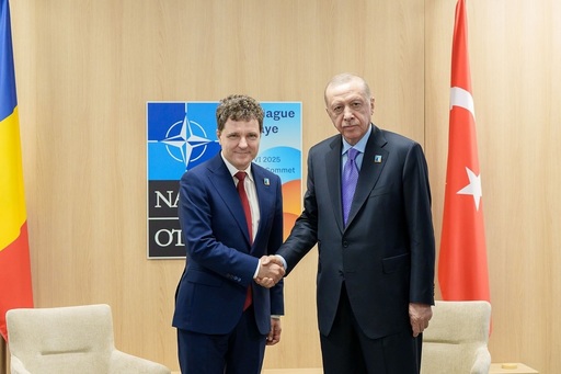 Preşedintele Nicuşor Dan, întâlnire bilaterală cu Preşedintele Turciei, Recep Tayyip Erdoğan, la Haga: În actualul context geopolitic dificil, este esenţial să colaborăm pentru consolidarea securităţii comune, în special în regiunea Mării Negre