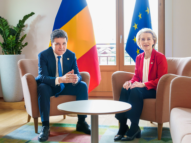 Preşedintele Nicuşor Dan s-a întâlnit cu preşedinta Comisiei Europene, Ursula von der Leyen, la Bruxelles