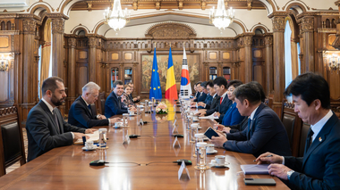 Preşedintele Nicuşor Dan l-a primit pe Preşedintele Adunării Naţionale a Republicii Coreea / Şeful statului a subliniat interesul ţării noastre pentru a creşte investiţiile sud-coreene în ţara noastră, în apărare, energie nucleară civilă