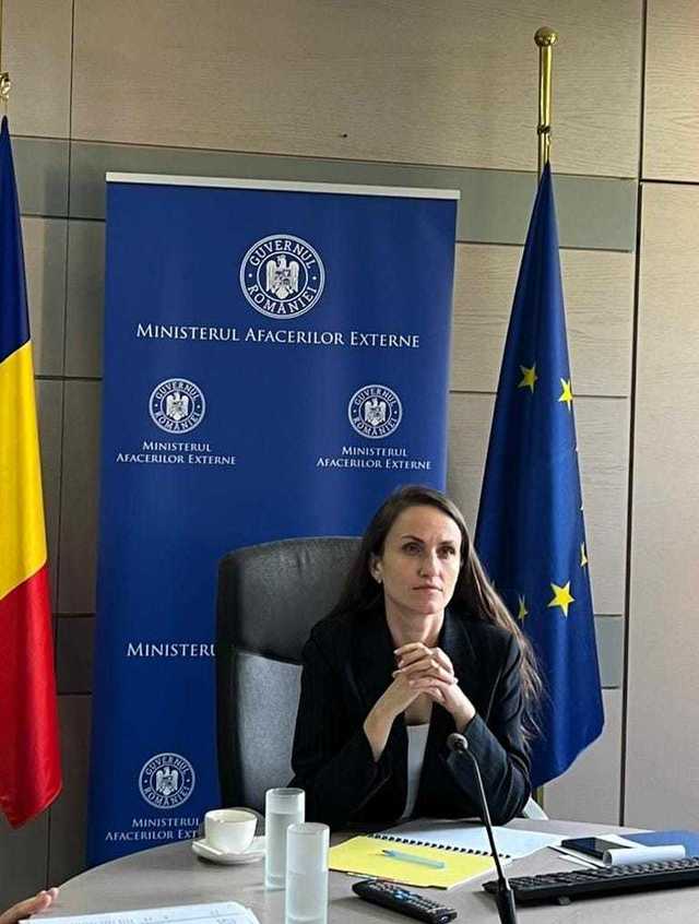 Oana Ţoiu: România susţine o soluţie bazată pe respectarea deplină a suveranităţii, independenţei şi integrităţii teritoriale a Ucrainei, cu Ucraina implicată pe deplin în negocieri – nimic despre Ucraina fără Ucraina