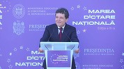 UPDATE - Nicuşor Dan, la Chişinău: Aţi dat un exemplu lumii întregi prin lupta pe care aţi dat-o în timp, în ciuda presiunilor, pentru a păstra această limbă şi această identitate - VIDEO