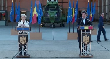 Nicuşor Dan: Ne dorim ca Hubul european de securitate să fie localizat în România, la Constanţa, la Marea Neagră / România poate să contribuie la reconstrucţia Ucrainei