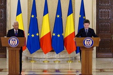 Nicuşor Dan l-a primit la Palatul Cotroceni pe preşedintele Consiliului European, António Costa / Discuţii despre strategia UE la Marea Neagră, războiul hibrid, procesul de extindere al UE, pe care România îl susţine, în special pentru Rep Moldova