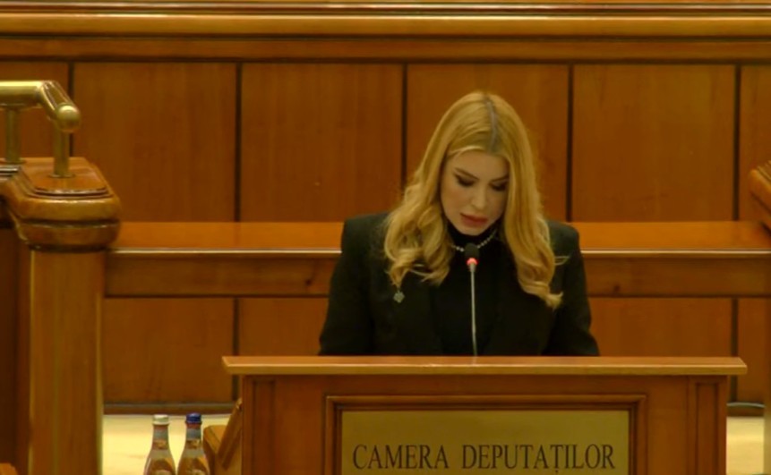 Încă un deputat şi-a dat demisia din grupul parlamentar S.O.S România. Andra Claudia Constantinescu anunţă că va activa ca neafiliat