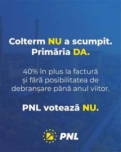 Liberalii din Timiş, în conflict cu primarul Dominic Fritz, de la USR. Anunţă că nu vor vota proiectul prin care Primăria doreşte, de la 1 octombrie, o scumpire de aproape 40% a gigacaloriei pentru abonaţii Colterm
