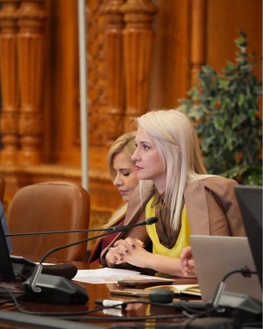 Alina Gorghiu, după şedinţa comisiei pentru egalitatea de şanse şi combaterea violenţei: Am stabilit textul Declaraţiei „România fără violenţă domestică”, care va fi supusă votului plenului reunit, pe 30 septembrie