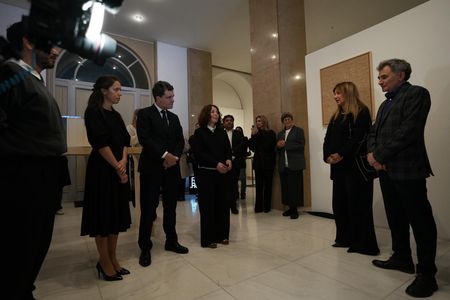 Preşedintele Nicuşor Dan şi partenera sa, la deschiderea primei ediţii a Romanian Creative Week Bucharest - FOTO

