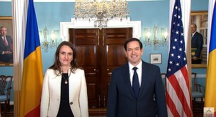 Oana Ţoiu, după întâlnirea cu Marco Rubio: Prezenţa SUA în format NATO în România are şi efect de descurajare a unor potenţiale intruziuni, are şi efect de stabilitate în regiune/ Am agreat că e foarte important ca această prezenţă să continue - VIDEO