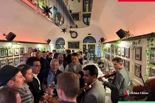 Viktor Orban se află la Cluj-Napoca, pentru a participa la Congresul UDMR / Orban a postat imagini de la seara petrecută într-un restaurant din zonă - FOTO, VIDEO
