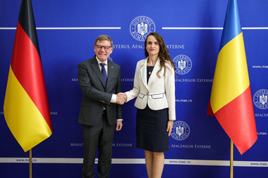 Ministrul de Externe, întrevedere cu ministrul federal al afacerilor externe al Germaniei, Johann Wadephul / Ţoiu a apreciat participarea Forţelor Aeriene Germane la misiunile de Poliţie Aeriană Întărită în România, în cooperare cu militarii români