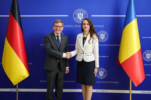 Ministrul de Externe, întrevedere cu ministrul federal al afacerilor externe al Germaniei, Johann Wadephul / Ţoiu a apreciat participarea Forţelor Aeriene Germane la misiunile de Poliţie Aeriană Întărită în România, în cooperare cu militarii români