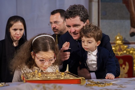 Nicuşor Dan, despre Catedrala Naţională: O construcţie născută din visul şi credinţa multor români, care ne aminteşte cât de importante sunt răbdarea, încrederea şi speranţa atunci când clădim împreună FOTO