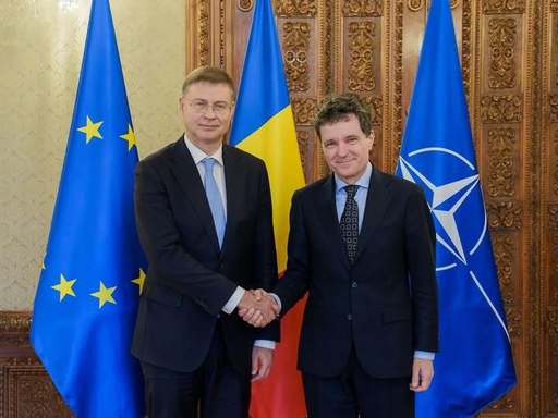 Nicuşor Dan, după întâlnirea cu Comisarul european pentru economie: L-am asigurat că există toată determinarea de a face aceste reforme / Este un parcurs complicat care are şi costuri sociale şi economice însă sunt convins că vom redresa bugetul