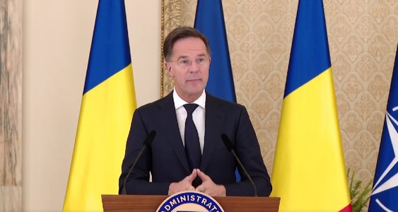 Mark Rutte: România înţelege importanţa investiţiei în apărare/ Cheltuiţi mai mult de 2% pentru apărare, cu planul de a spori la 3,5% până în 2030/ România investeşte în NATO şi NATO investeşte în România/ NATO este determinată să protejeze Alianţa