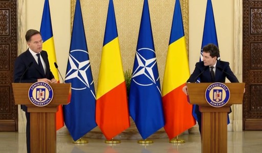 Mark Rutte: Lucrăm foarte intens împreună, colectiv, pentru a oferi orice apărare, inclusiv împotriva ameninţărilor hibride / Nicuşor Dan: Trebuie să colaborăm, să ne împărtăşim experienţele faţă de această ameninţare care este relativ nouă