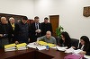 Candidatul AUR şi-a depus dosarul de candidatură pentru şefia Consiliului Judeţean Buzău/ Ştefăniţă Avrămescu intră în cursă susţinut de George Simion şi de liderii centrali ai partidului - FOTO