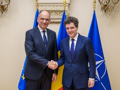 Preşedintele Nicuşor Dan l-a primit la Palatul Cotroceni pe Enrico Letta, fost premier al Italiei şi autor al raportului „Much More than a Market”, dedicat viitorului Pieţei Unice Europene