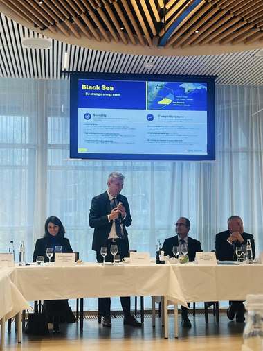 Virgil Popescu: Neptun Deep, un proiect de importanţă europeană, nu doar românească, o resursă care va întări independenţa energetică a Uniunii şi va transforma România în cel mai mare producător de gaze din UE