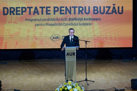 Buzău - Candidatul AUR la şefia CJ Buzău Ştefăniţă Avrămescu vrea asistenţă medicală în fiecare sat din judeţ şi spitale alimentate cu produse locale