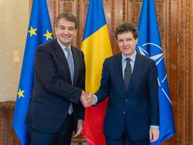 Nicuşor Dan l-a primit pe vicepreşedintele Executiv al Comisiei Europene pentru Coeziune şi Reforme, Raffaele Fitto: Am reafirmat angajamentul ferm al României de a implementa PNRR şi am reiterat concentrarea noastră pe disciplina fiscală