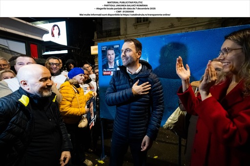Cătălin Drulă, la începutul campaniei electorale: Această campanie şi votul din 7 decembrie sunt despre a continua pe un drum onest pentru Bucureşti