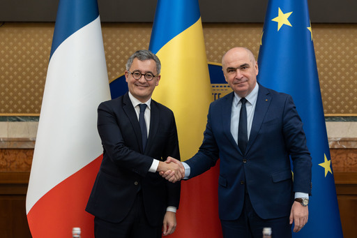 Premierul Ilie Bolojan, întrevedere cu ministrul francez al justiţiei: Discuţii despre riscurile din regiune şi modul în care colaborarea dintre România şi Franţa contribuie la întărirea Flancului Estic