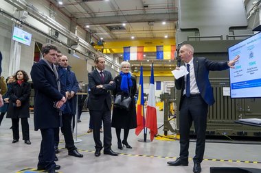 Nicuşor Dan, întâlnire cu reprezentanţii companiilor din domeniul apărării şi al tehnologiilor emergente din Franţa: Le-am transmis că România va investi semnificativ în apărare, dar nu doar ca simplu cumpărător

