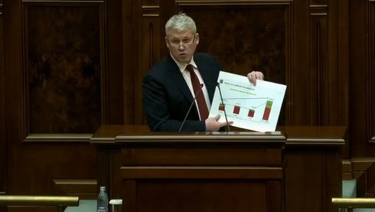 MOŢIUNEA ÎMPOTRIVA MINISTRULUI DE INTERNE: Cătălin Predoiu: Să acuzaţi un ministru de justiţie, oricare, de calitatea anchetelor şi judecăţilor, este la fel de logic ca şi când aţi acuza un parlamentar de calitatea anchetelor 