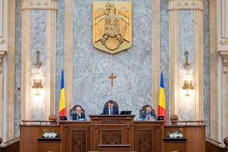 MOŢIUNEA ÎMPOTRIVA MINISTRULUI DE INTERNE - Moţiunea simplă împotriva ministrului de Interne, Cătălin Predoiu, a fost respinsă de Senat