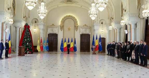 Noii miniştri ai Apărării şi Economiei, Radu Miruţă şi Irineu Darău, au depus jurământul la Palatul Cotroceni, doar în prezenţa premierului Bolojan / Liderii partidelor din coaliţie nu au fost prezenţi