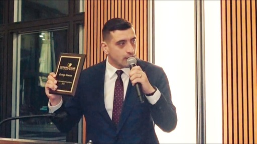 AUR: George Simion, premiat în SUA pentru apărarea libertăţii de exprimare. AUR prezintă membrilor Congresului raportul privind anularea alegerilor