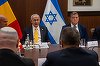 UPDATE - Sorin Grindeanu, primit de premierul israelian Benjamin Netanyahu, la Ierusalim: Există toată deschiderea autorităţilor Statului Israel să dezvoltăm cooperarea bilaterală. Vrem să urmăm modelele economice de succes de aici 