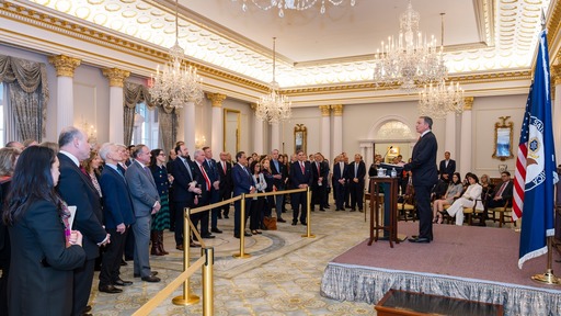 Preşedintele Nicuşor Dan îl primeşte marţi pe ambasadorul agreat al Statelor Unite ale Americii, Darryl Nirenberg, cu ocazia prezentării scrisorilor de acreditare