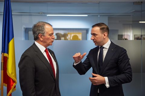 Bogdan Ivan l-a primit pe noul ambasador SUA la Bucureşti: M-am bucurat să continuăm dialogul început la Washington / Subiectele abordate

