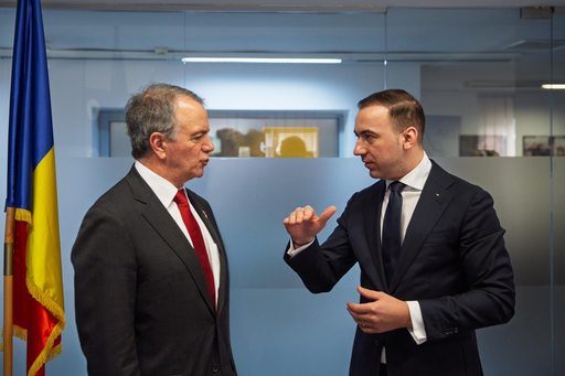 Bogdan Ivan l-a primit pe noul ambasador SUA la Bucureşti: M-am bucurat să continuăm dialogul început la Washington / Subiectele abordate

