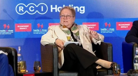 Conferinţa The Economist - Tarja Jaakkola (NATO): Sprijinim ţările pentru a-şi dezvolta capabilităţii militare şi evaluăm riscurile prezente în lanţurile de furnizare/ Lucrăm la principiul standardizării